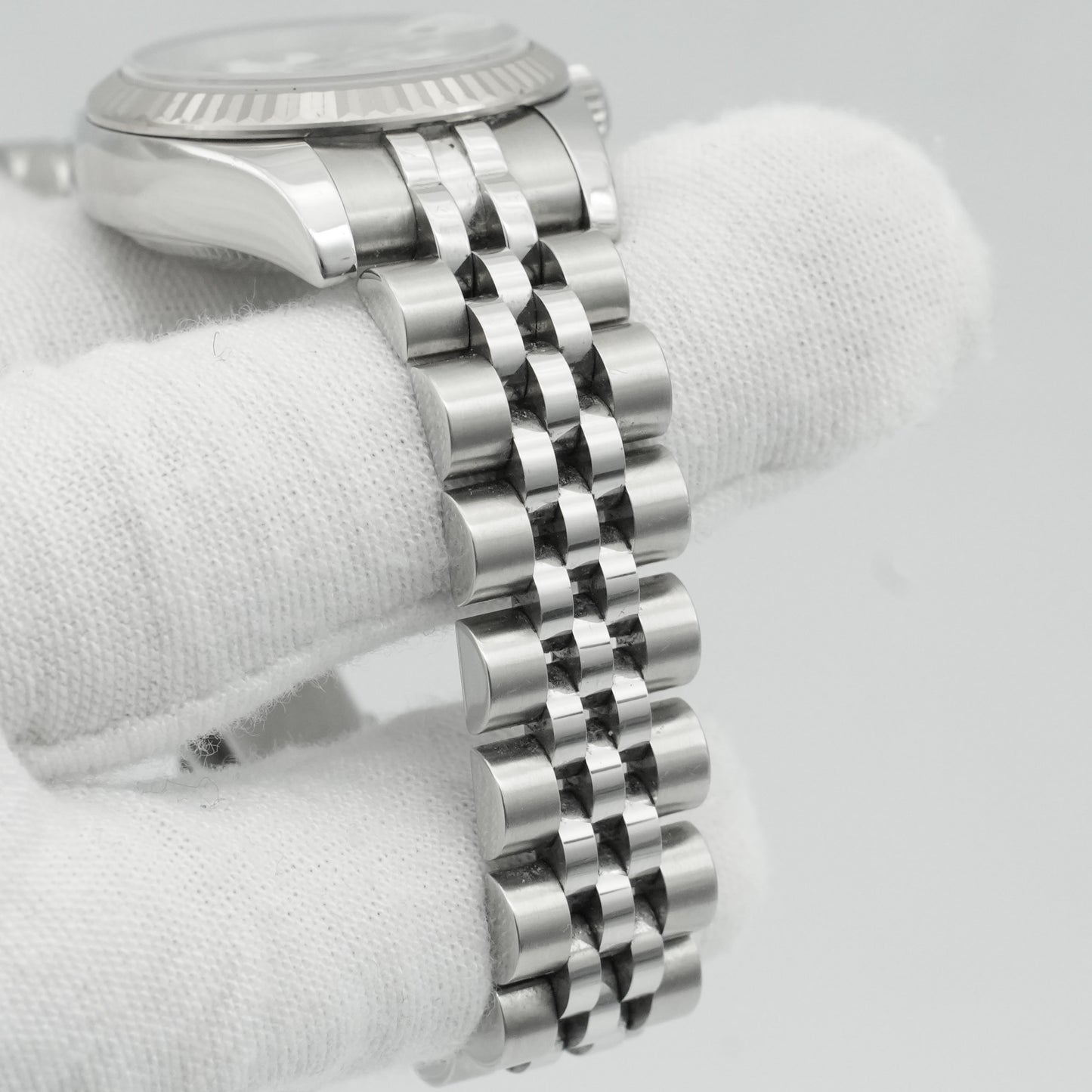 Rolex Lady Datejust 179174 26mm White Gold Steel Roman