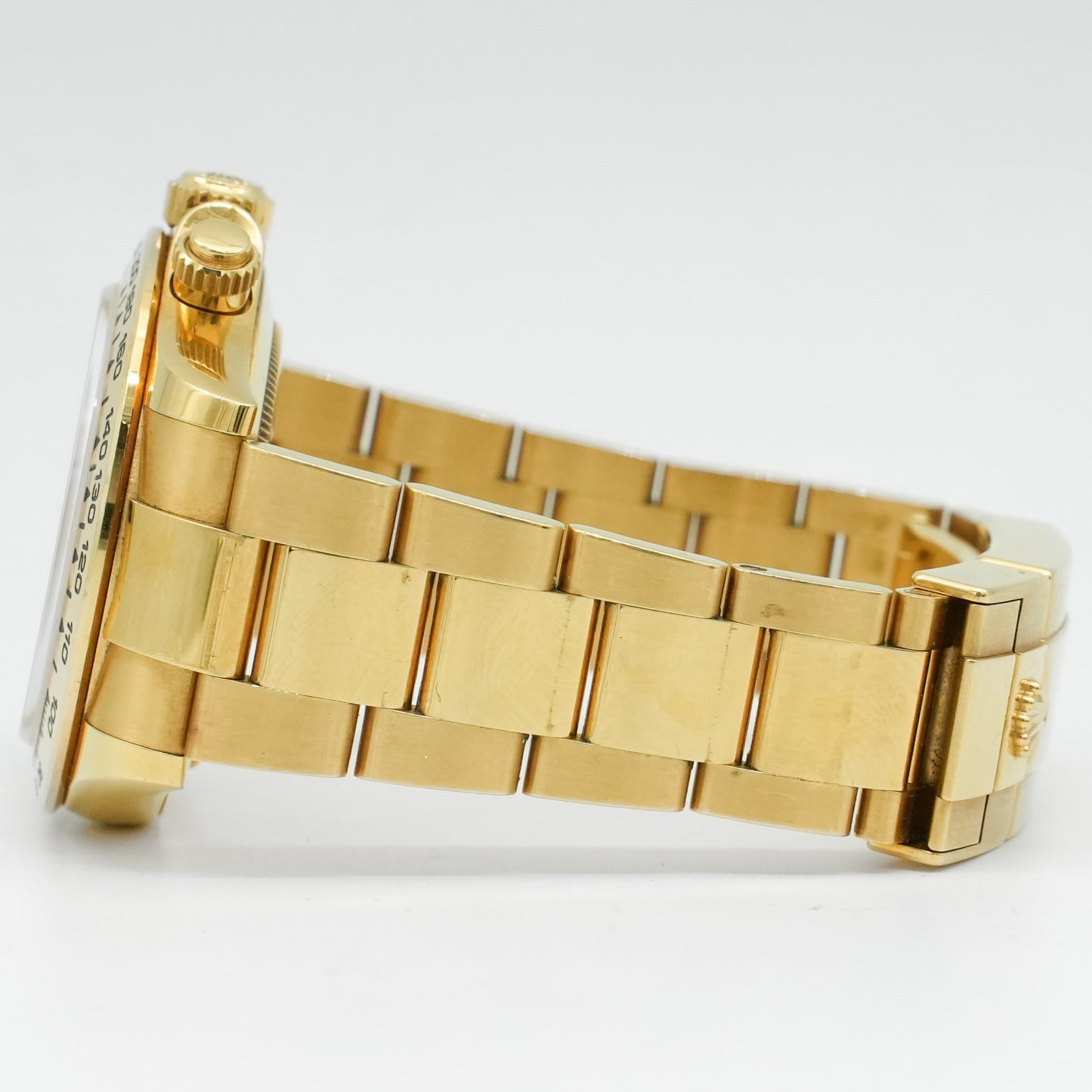 Rolex Daytona Cosmograph Yellow Gold White Dial 116508