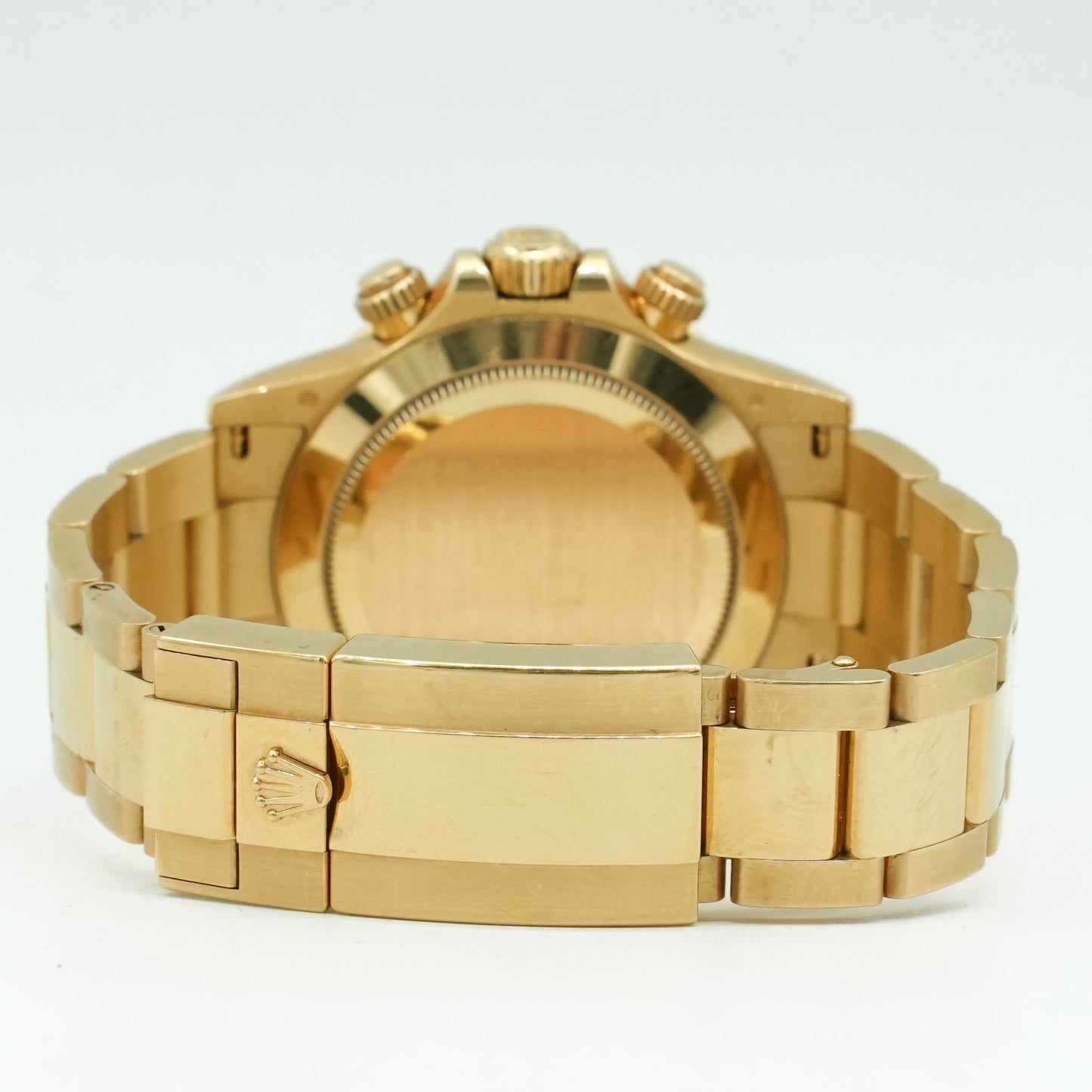 Rolex Daytona Cosmograph Yellow Gold White Dial 116508