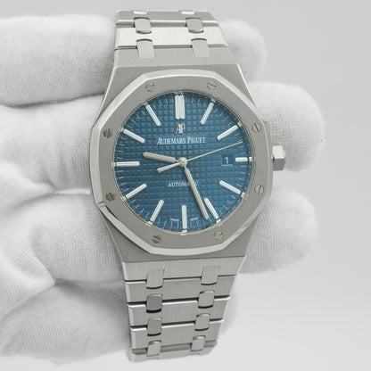 Audemars Piguet Royal Oak 41MM Selfwinding Blue Dial Steel 15400ST.OO.1220ST.03