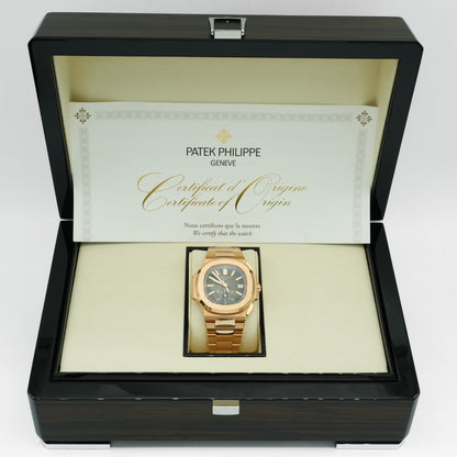 Patek Philippe Nautilus 5980/1R-001 Chronograph Rose Gold BP 2023