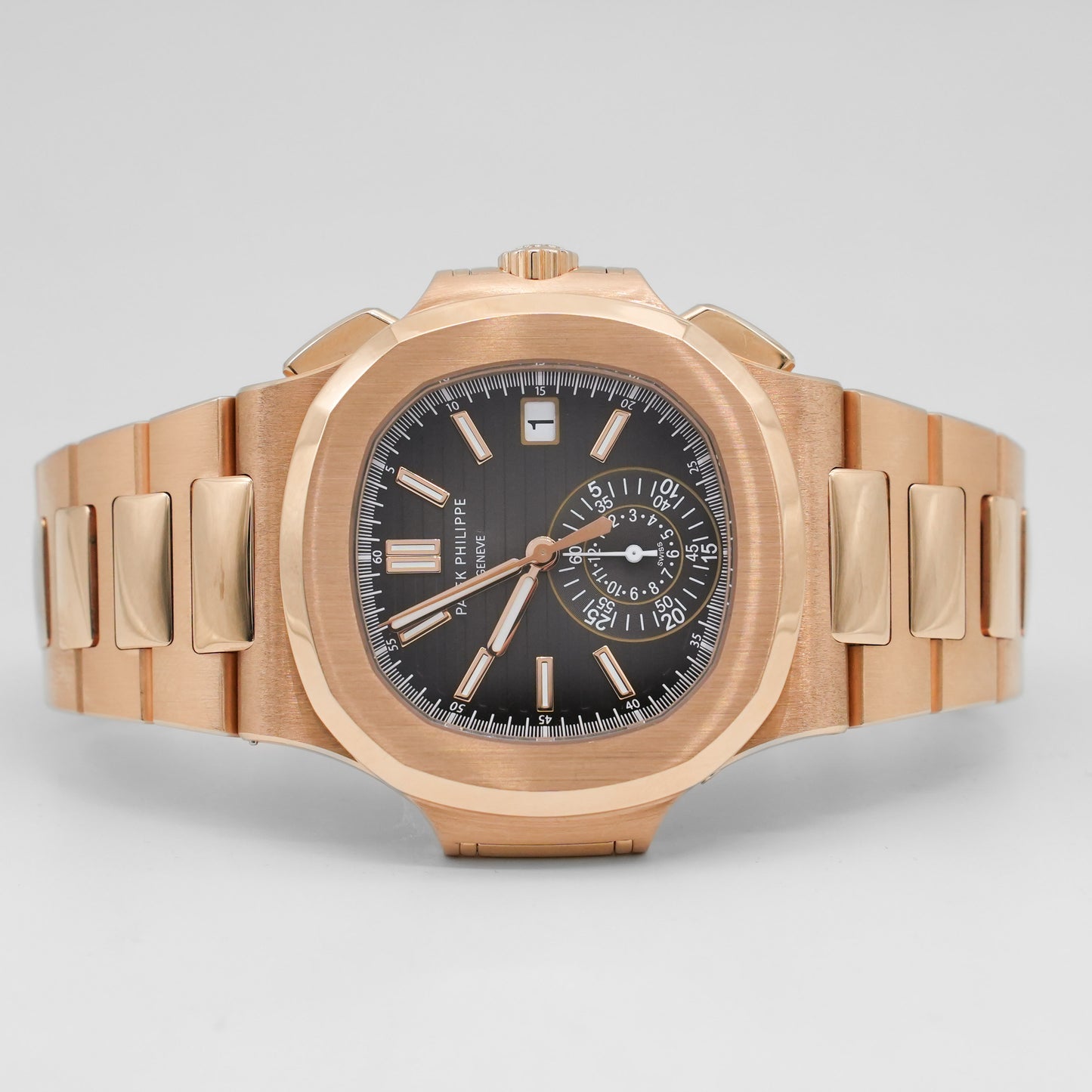 Patek Philippe Nautilus 5980/1R-001 Chronograph Rose Gold BP 2023
