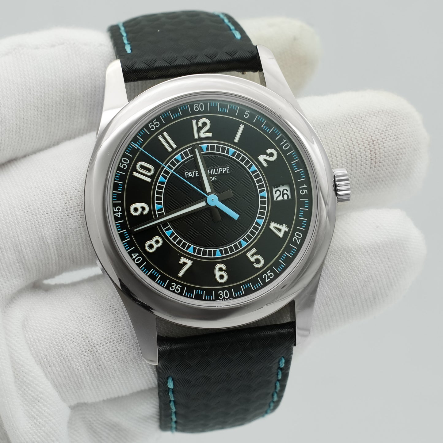 Patek Philippe Calatrava 6007G-011 White Gold Blue BP 2024