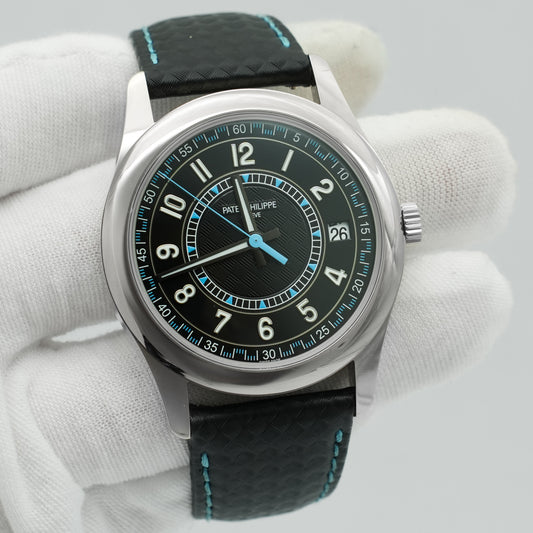 Patek Philippe Calatrava 6007G-011 White Gold Blue BP 2024