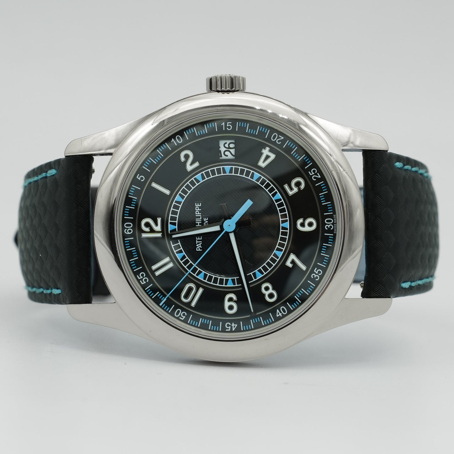 Patek Philippe Calatrava 6007G-011 White Gold Blue BP 2024