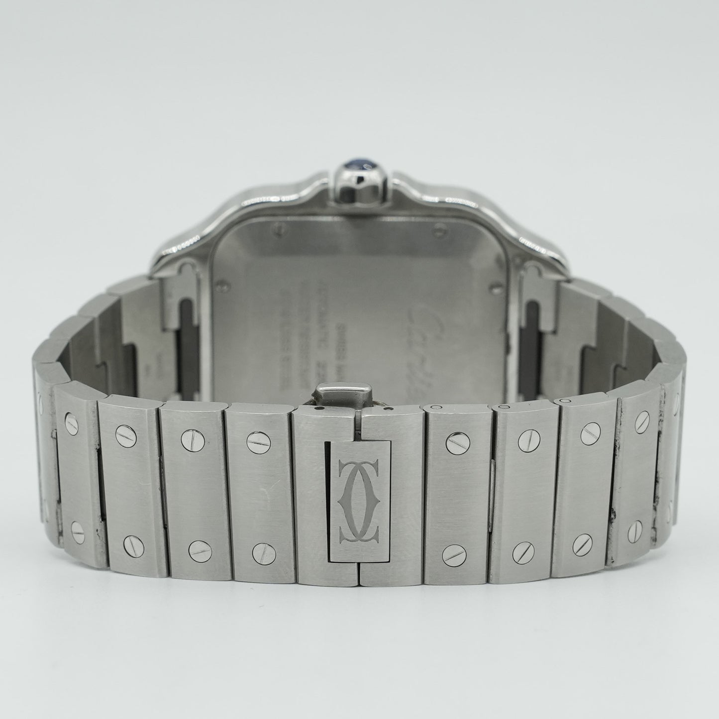 Cartier Santos de Cartier Large Green Dial Steel Watch WSSA0062 BP 2024