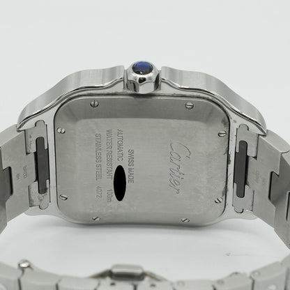 Cartier Santos de Cartier Large Green Dial Steel Watch WSSA0062 BP 2024