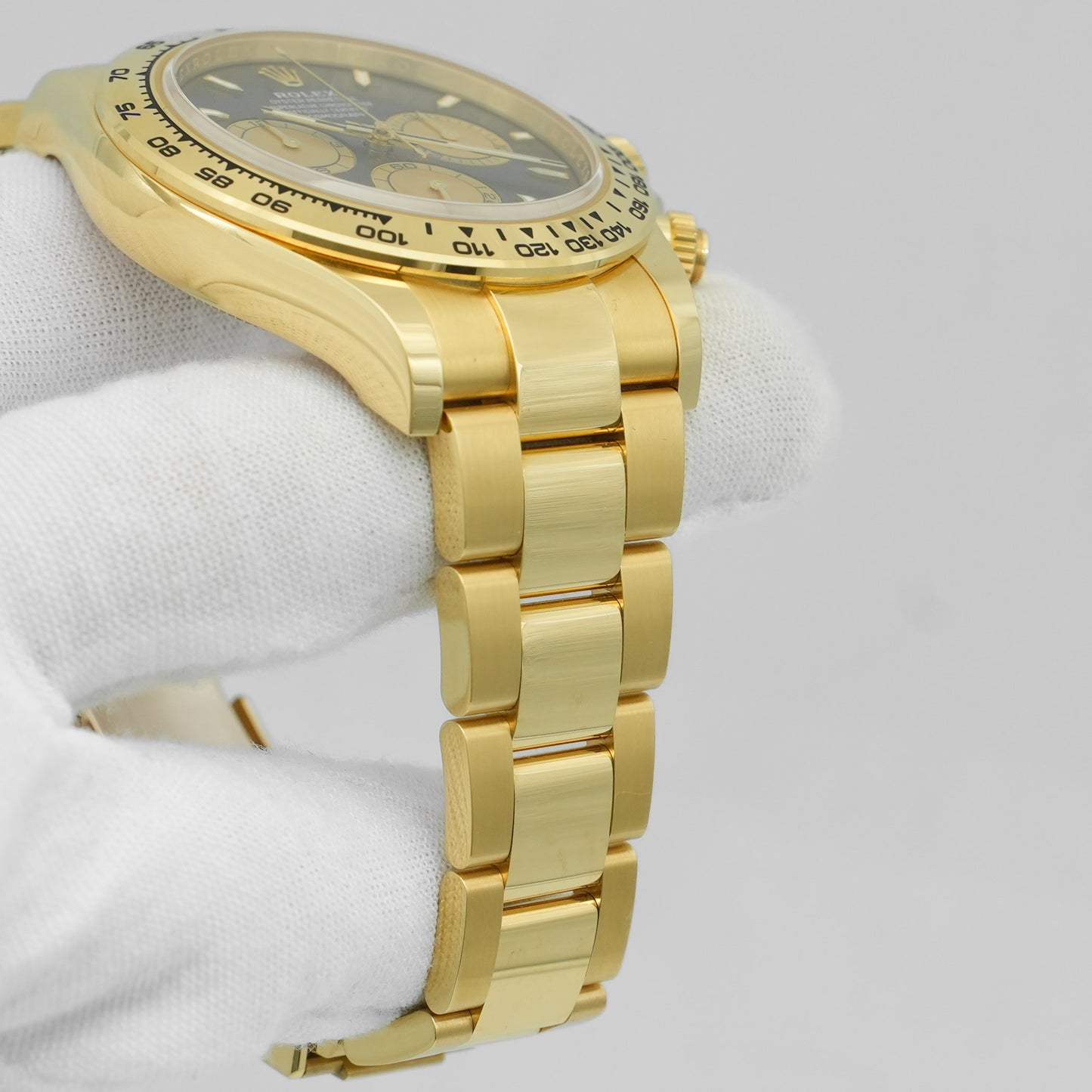 Rolex Daytona 40mm 126508 18K Yellow Gold Black Dial