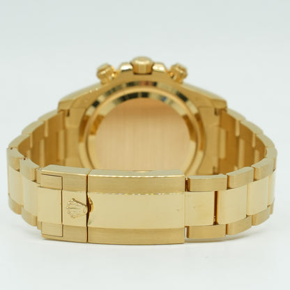 Rolex Daytona 40mm 126508 18K Yellow Gold Black Dial