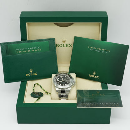 Rolex GMT-Master II BRUCE WAYNE Gray Black 40mm OYSTER 126710GRNR