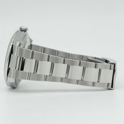 Rolex Datejust 41 Stainless Steel Factory Black Diamond Dial 126334