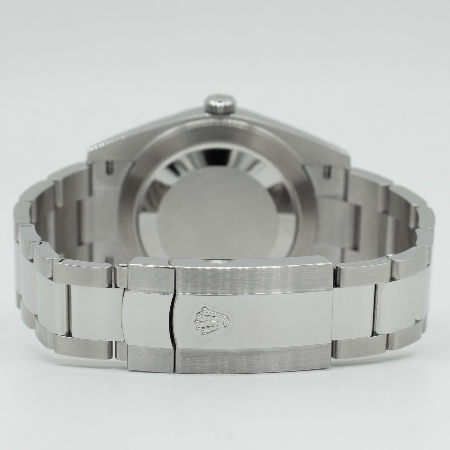 Rolex Datejust 41 Stainless Steel Factory Black Diamond Dial 126334