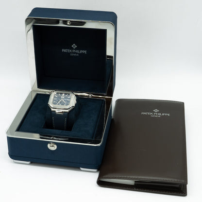 Patek Philippe Cubitus 5822P-001 Platinum Blue Dial Moon Phase (2025)