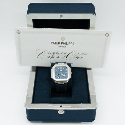 Patek Philippe Cubitus 5822P-001 Platinum Blue Dial Moon Phase (2025)