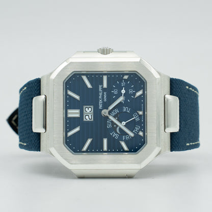Patek Philippe Cubitus 5822P-001 Platinum Blue Dial Moon Phase (2025)