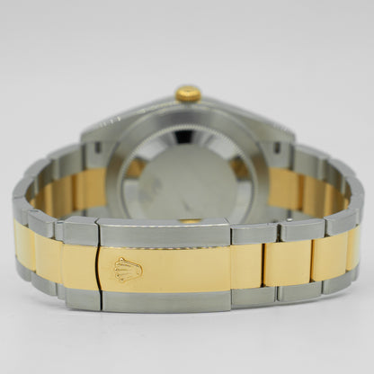 Rolex DateJust 126303 18k Yellow Gold Oyster Champagne Dial 41mm