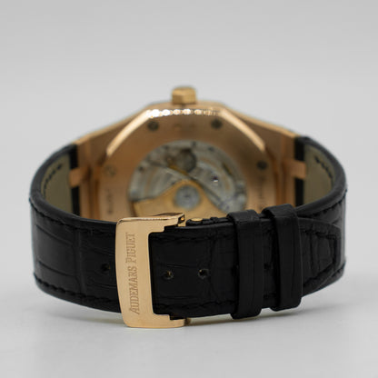 Audemars Piguet 15400OR.OO.D002CR.01.A Royal Oak Black Dial 41mm Watch