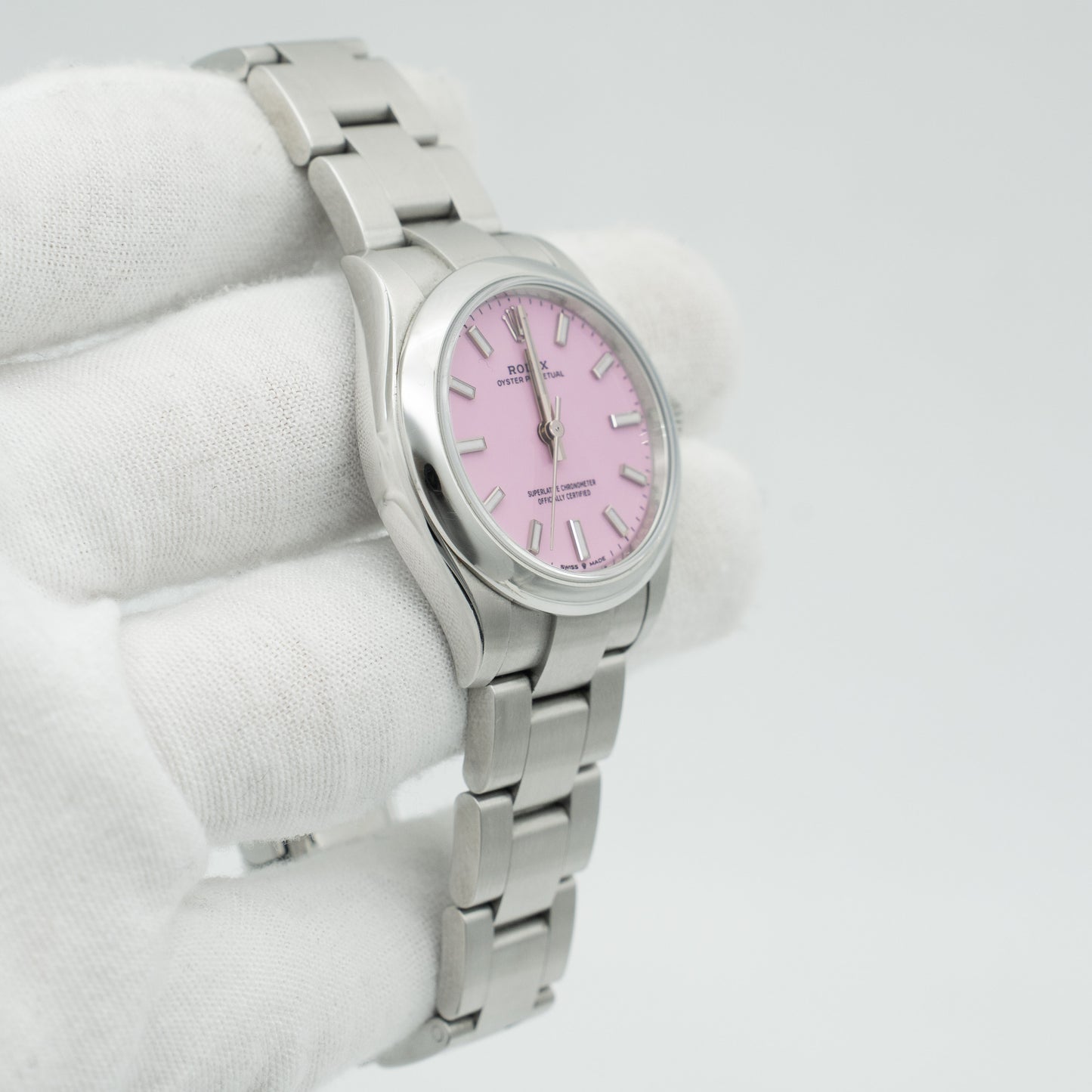Rolex Oyster Perpetual 31 Pink Dial Ladies Watch 277200