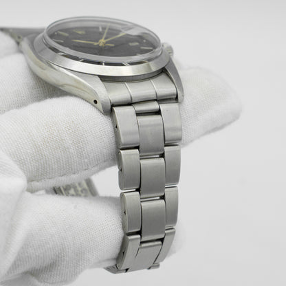 Rolex Oysterdate Precision 6694 Black Dial Oyster Bracelet 1973 34mm