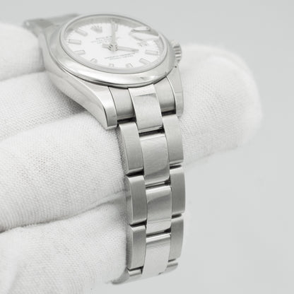 Rolex Datejust 26mm Stainless Steel White Dial Ladies Automatic Watch 179160
