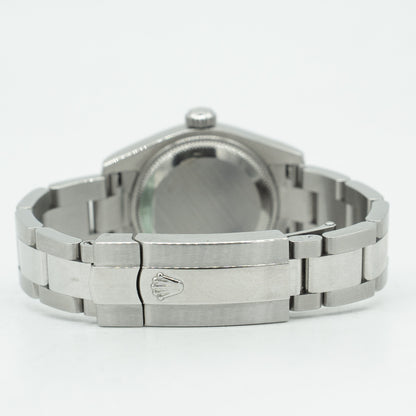 Rolex Datejust 26mm Stainless Steel White Dial Ladies Automatic Watch 179160