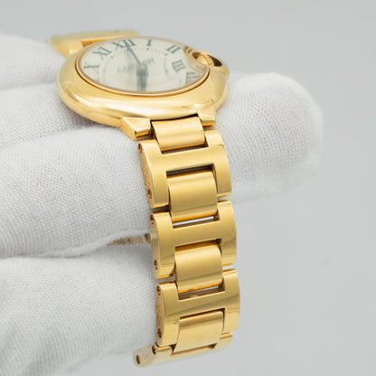 Cartier Ballon Bleu 28mm 18k Rose Gold Ladies Quartz Watch W69001Z2-3007