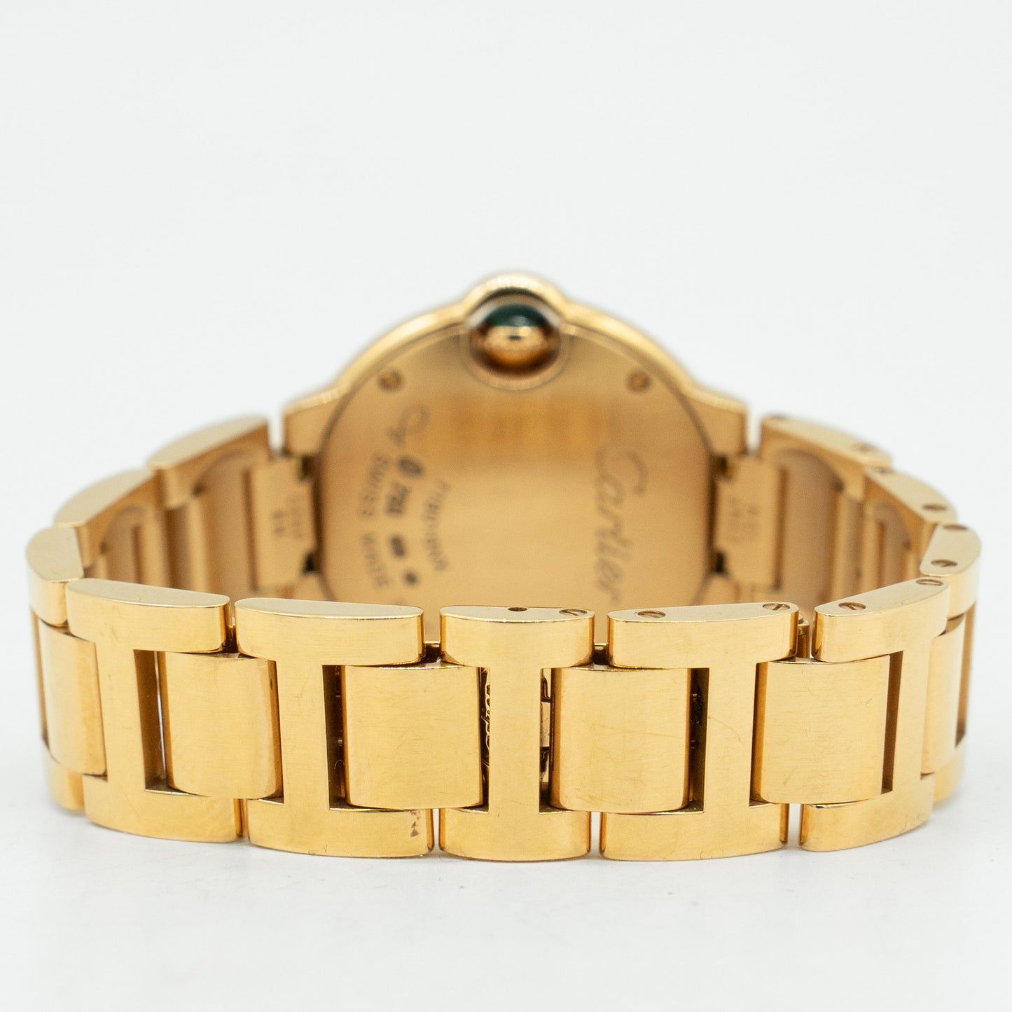 Cartier Ballon Bleu 28mm 18k Rose Gold Ladies Quartz Watch W69001Z2-3007