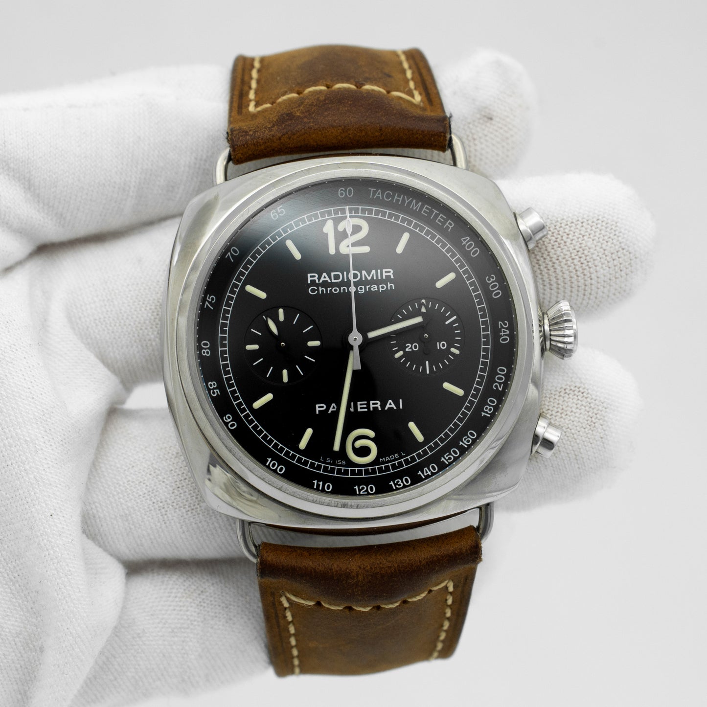 Panerai Radiomir Stainless Steel 45mm Chronograph Watch PAM00288