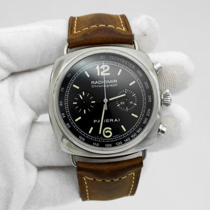 Panerai Radiomir Stainless Steel 45mm Chronograph Watch PAM00288