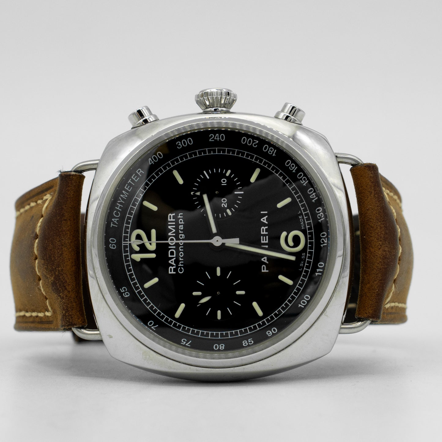 Panerai Radiomir Stainless Steel 45mm Chronograph Watch PAM00288