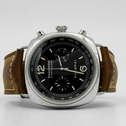Panerai Radiomir Stainless Steel 45mm Chronograph Watch PAM00288