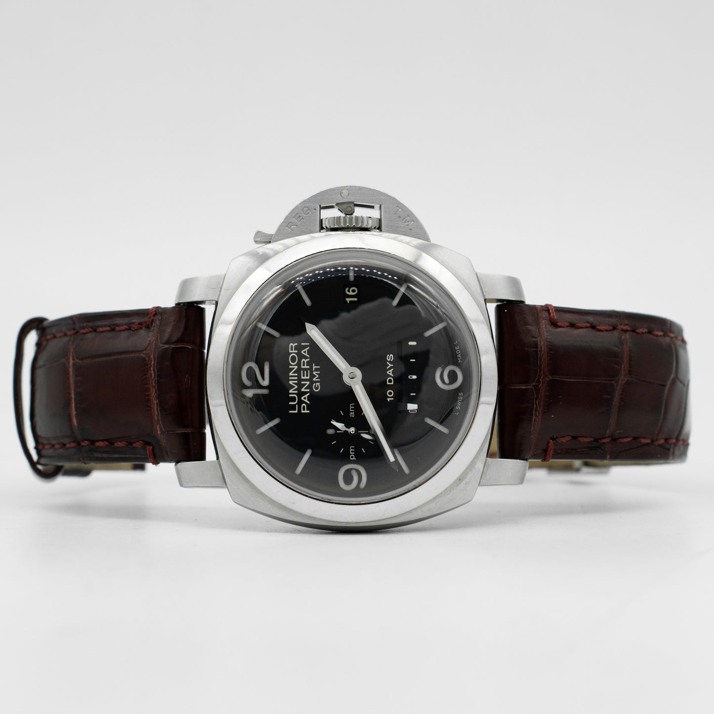 Panerai Luminor Marina GMT Stainless Steel Watch PAM00270