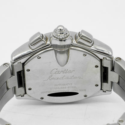 Cartier Roadster Chronograph 2618 Black Dial 43mm Automatic
