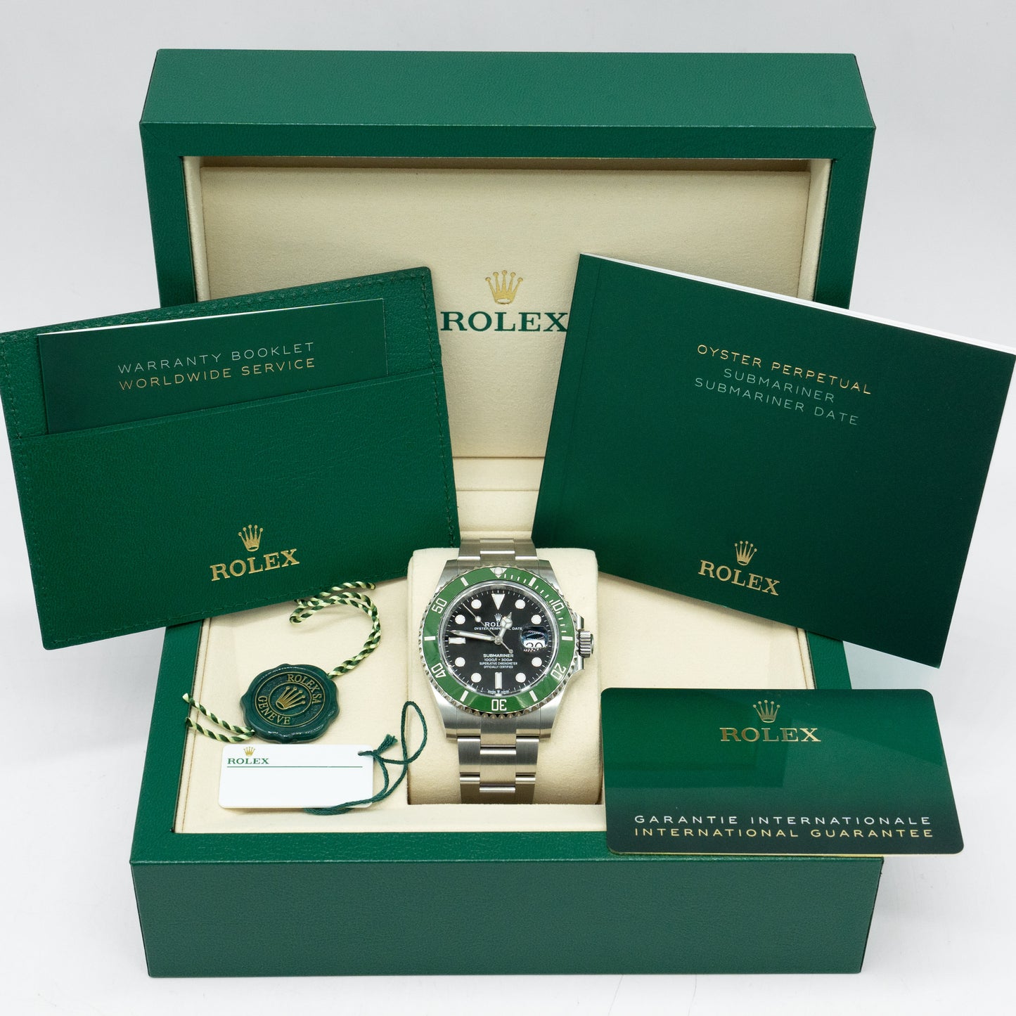 2025 Rolex Submariner Date Starbucks Green Bezel Black 41mm 126610LV B&P