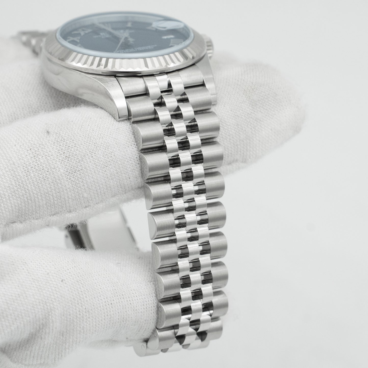Rolex Datejust 31 Blue Roman 278274 Dial Stainless Steel Fluted Jubilee