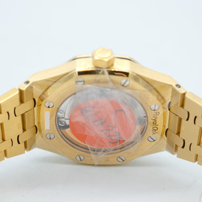 Audemars Piguet Royal Oak 15450BA Blue Dial 18K Yellow Gold