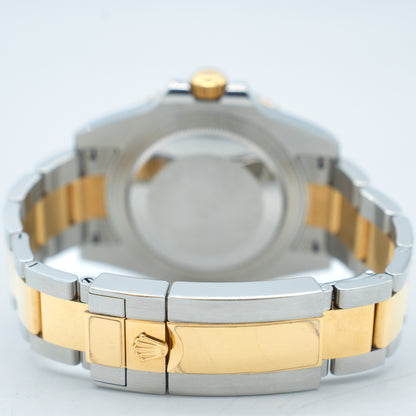 Rolex GMT-Master II Gold & Steel 116713LN Oyster Bracelet Black Dial