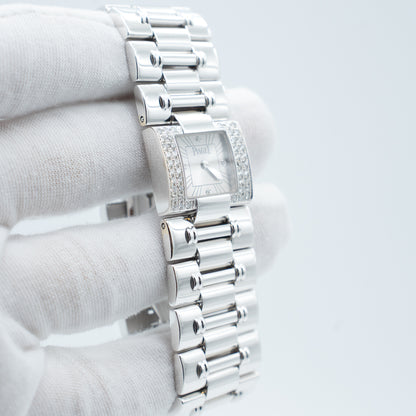 Piaget Dancer 18K Gold Bracelet Diamond Bezel Ladies Watch 50011 K83