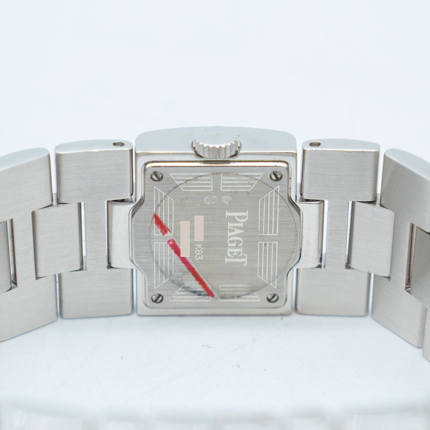 Piaget Dancer 18K Gold Bracelet Diamond Bezel Ladies Watch 50011 K83