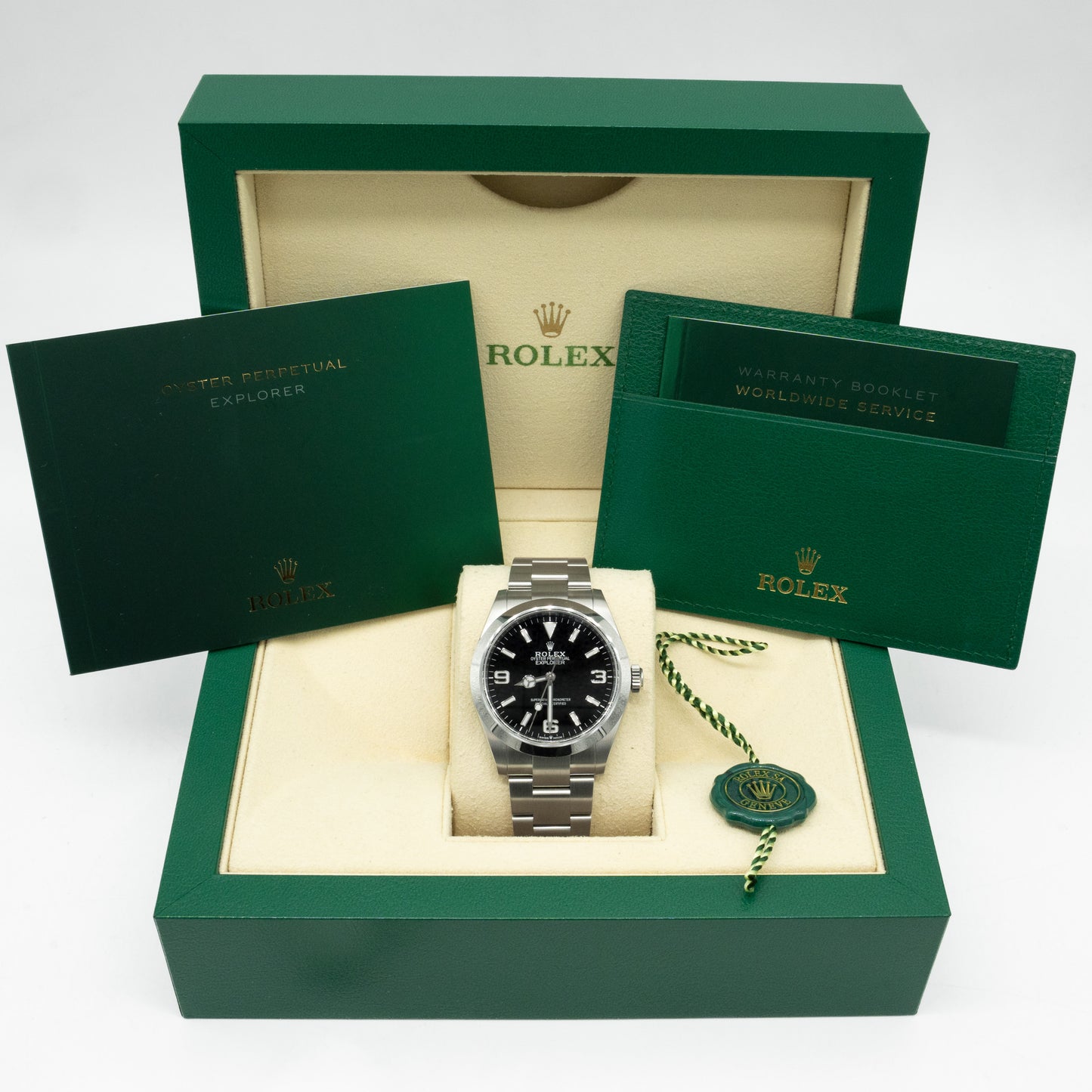 Rolex Explorer I 224270 Black Dial Men's 40mm