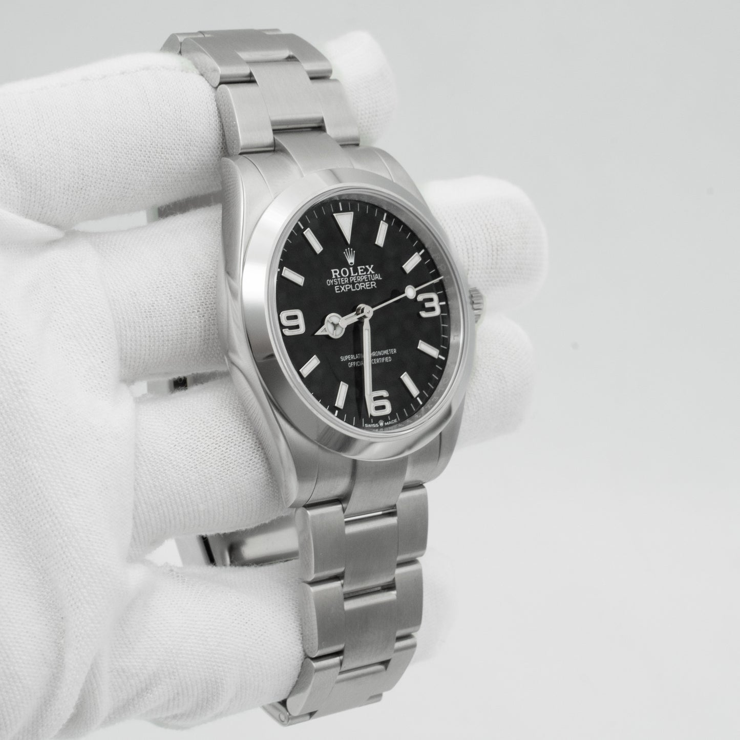 Rolex Explorer I 224270 Black Dial Men's 40mm