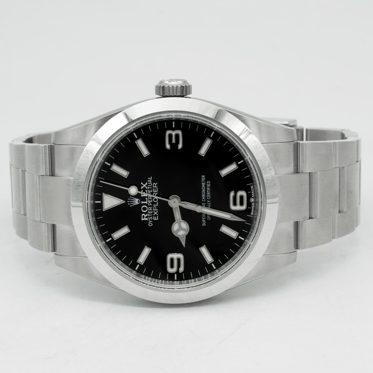 Rolex Explorer I 224270 Black Dial Men's 40mm