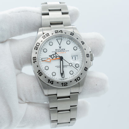 Rolex Explorer II Steel 42mm White Dial Ref: 226570