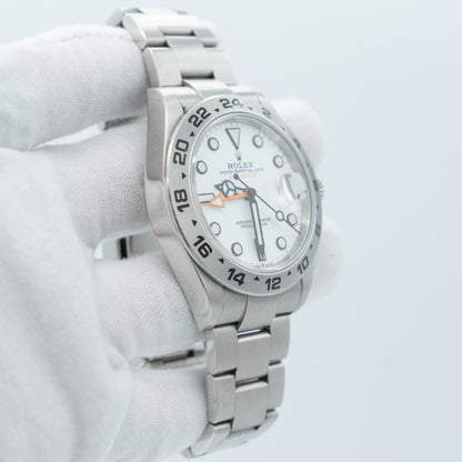 Rolex Explorer II Steel 42mm White Dial Ref: 226570