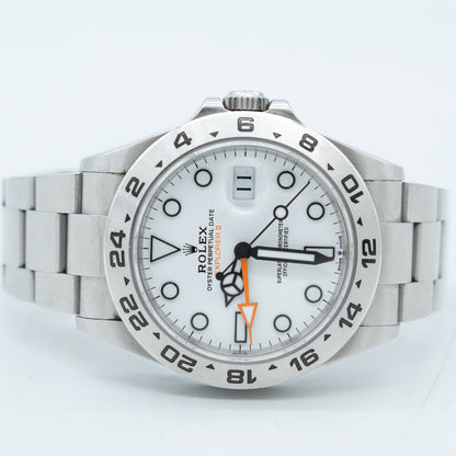 Rolex Explorer II Steel 42mm White Dial Ref: 226570