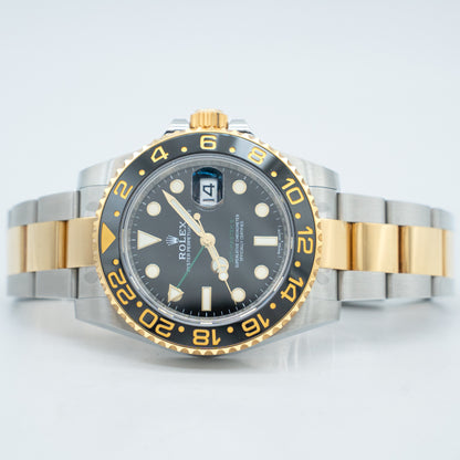 Rolex GMT-Master II Gold & Steel 116713LN Oyster Bracelet