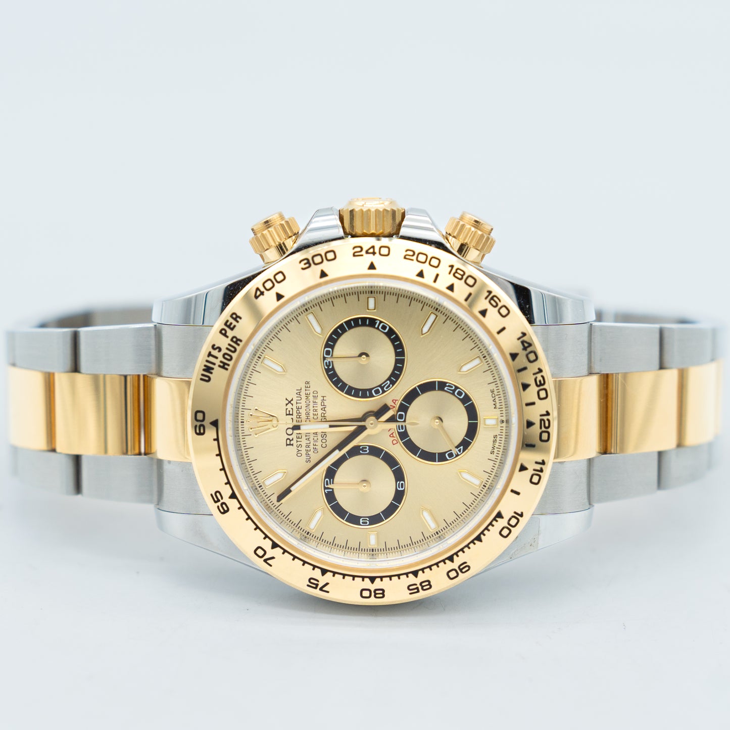Rolex Daytona 40mm 126503 Two-Tone Champagne Dial Steel Yellow Gold