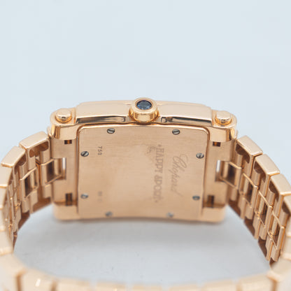 Chopard Happy Sport Square 275322-5001 Rose Gold Ladies Watch