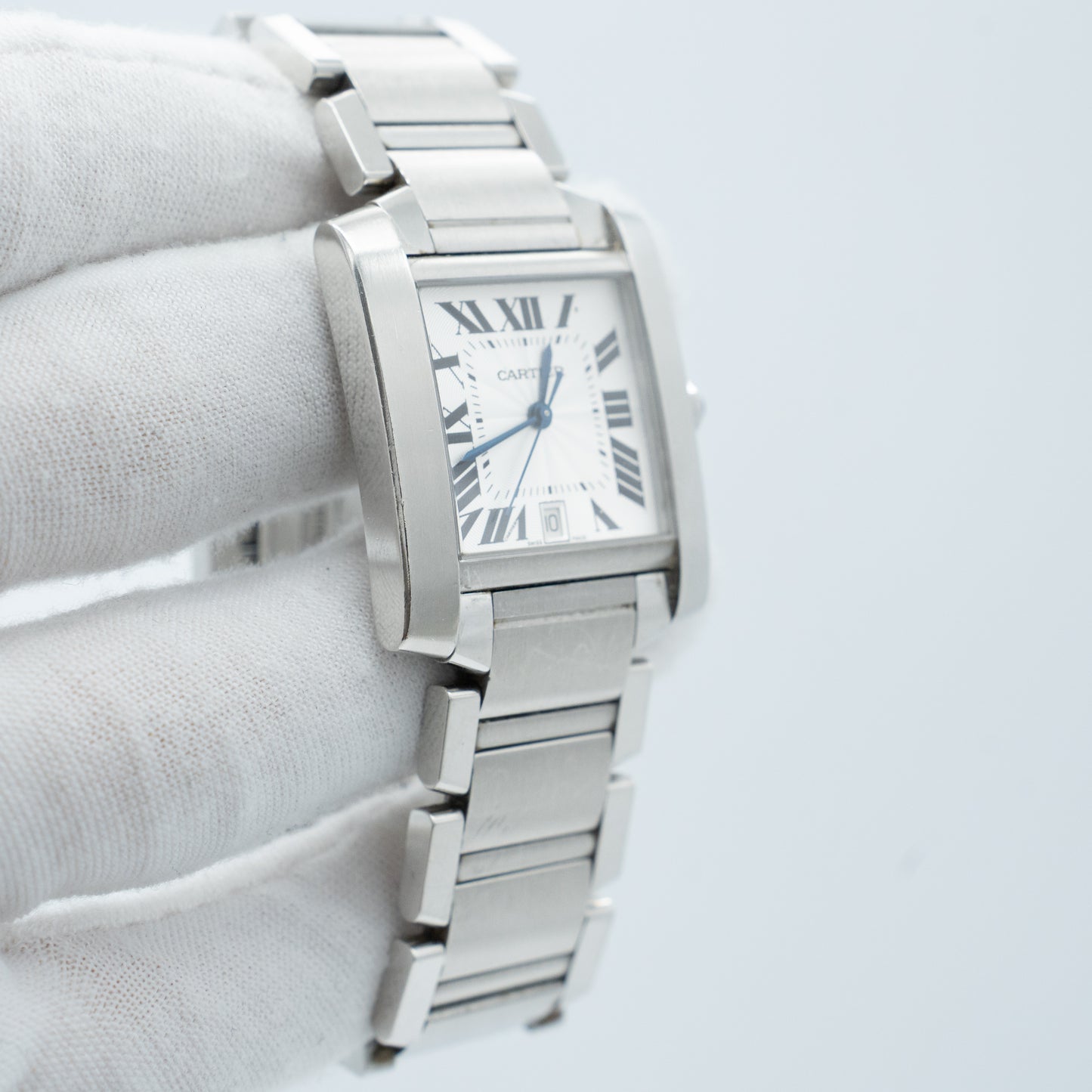 Cartier Tank Francaise 2302 Automatic Stainless Steel 28mm