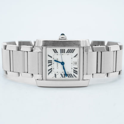 Cartier Tank Francaise 2302 Automatic Stainless Steel 28mm